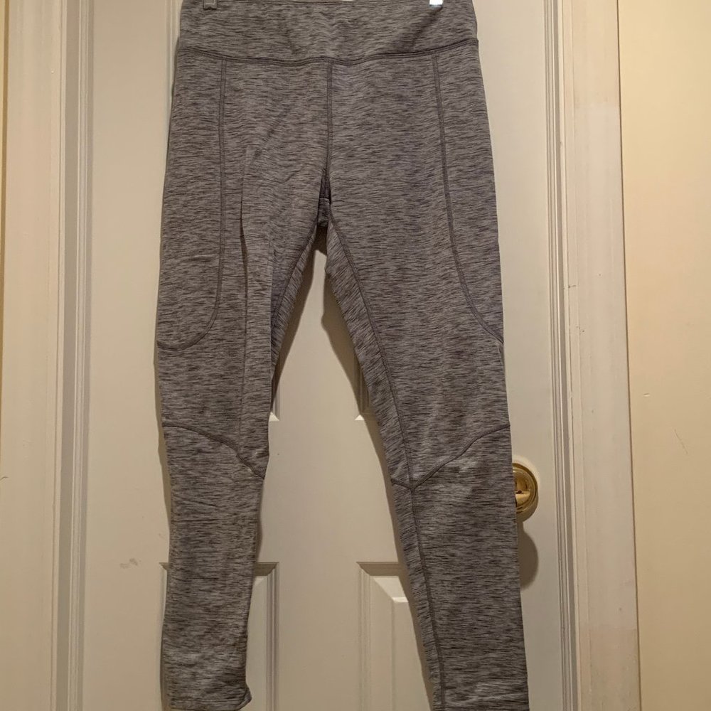 Lou & Grey gray leggings Sz L
